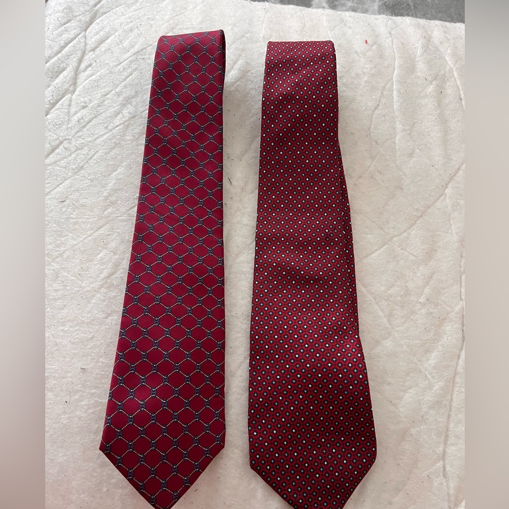 Bundle 100% Silk Christian Dior ties